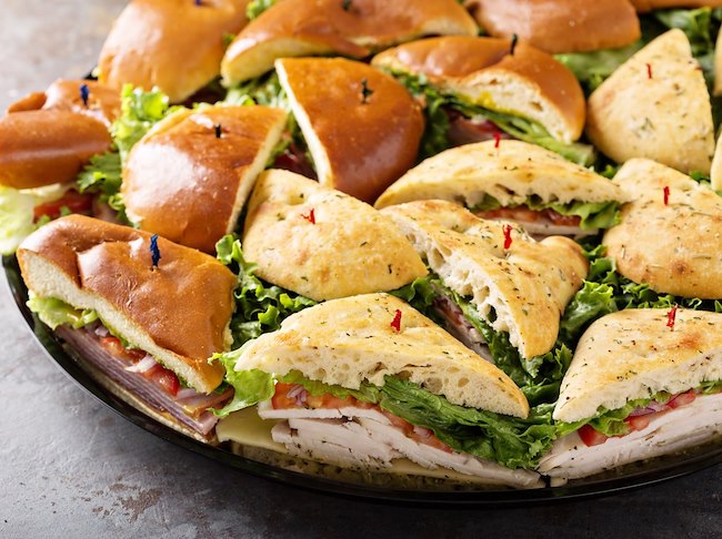Turkey and Ham Sandwiches